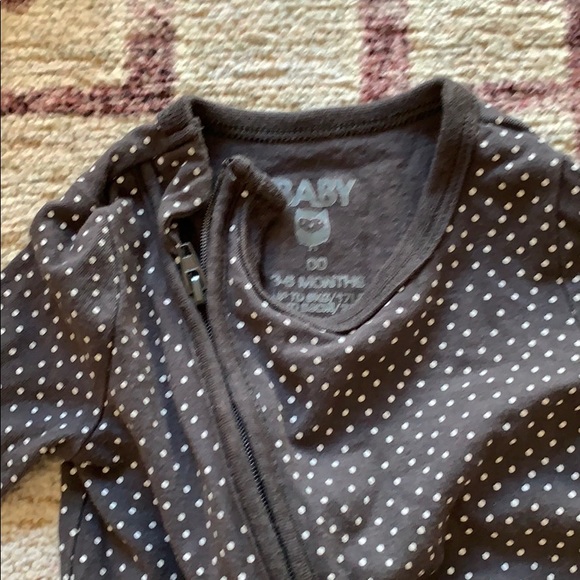 Cotton on footless playsuit with double zipper - Picture 2 of 2